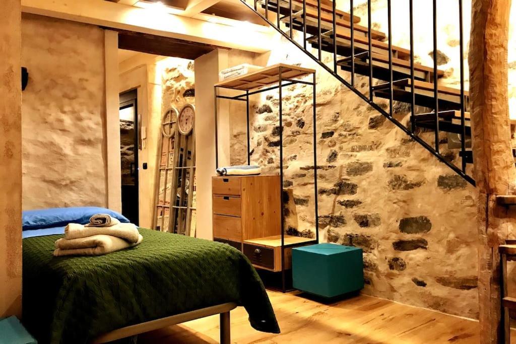 Romantic Home Stone With Amazing View Lake Of Como And Oleandra Laglio Kültér fotó