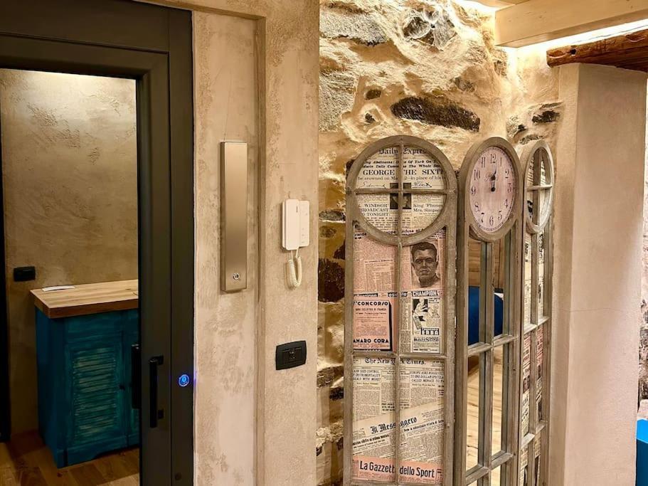Romantic Home Stone With Amazing View Lake Of Como And Oleandra Laglio Kültér fotó