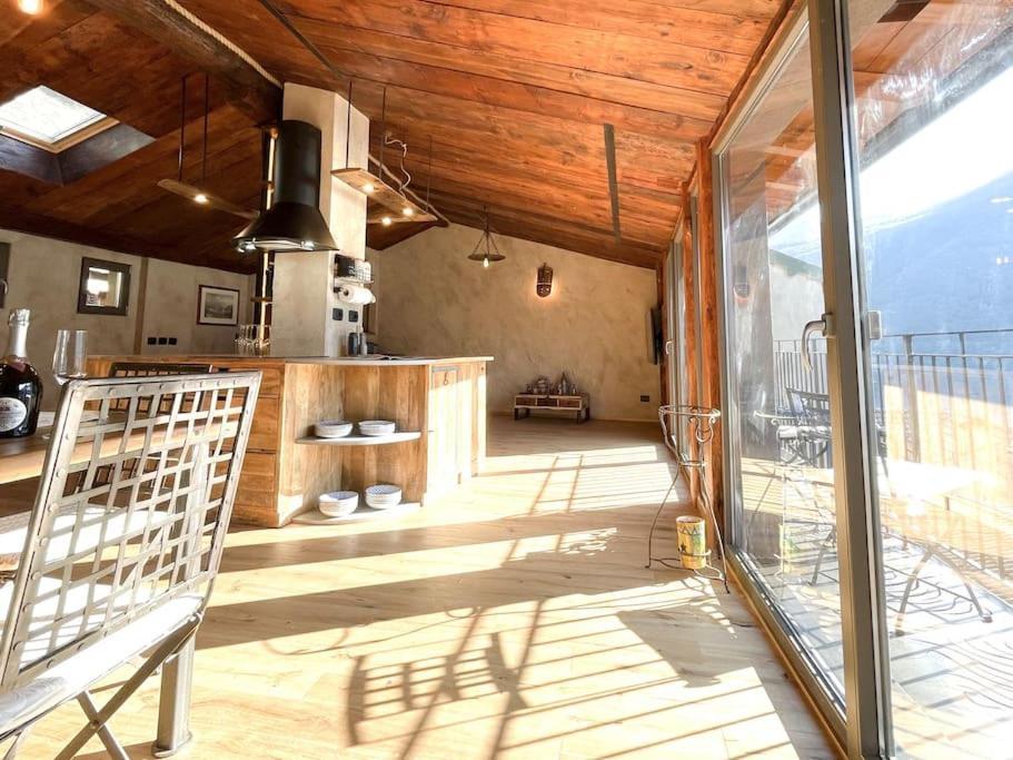 Romantic Home Stone With Amazing View Lake Of Como And Oleandra Laglio Kültér fotó